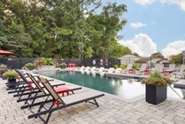 Resort style swimming pool